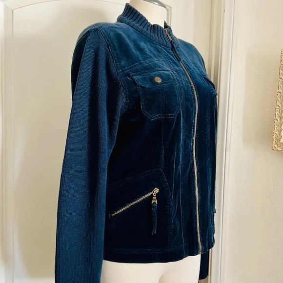 FDJ~French Dressing~Zip Front Sweater / Jacket / Host Pick - Picture 8 of 8